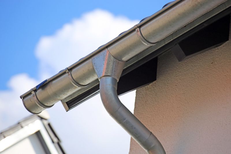 Metal Rain Gutter Installation
